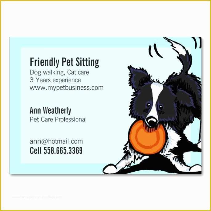 Pet Sitting Templates Free Of 2185 Best Animal Pet Care Business Card Templates Images