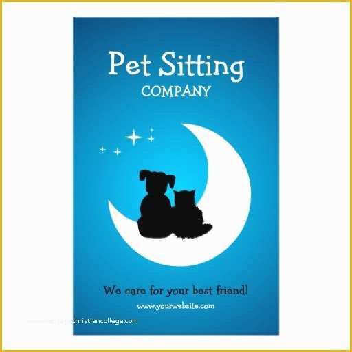 Pet Sitting Templates Free Of Pet Care Pet Sitting Business Flyer
