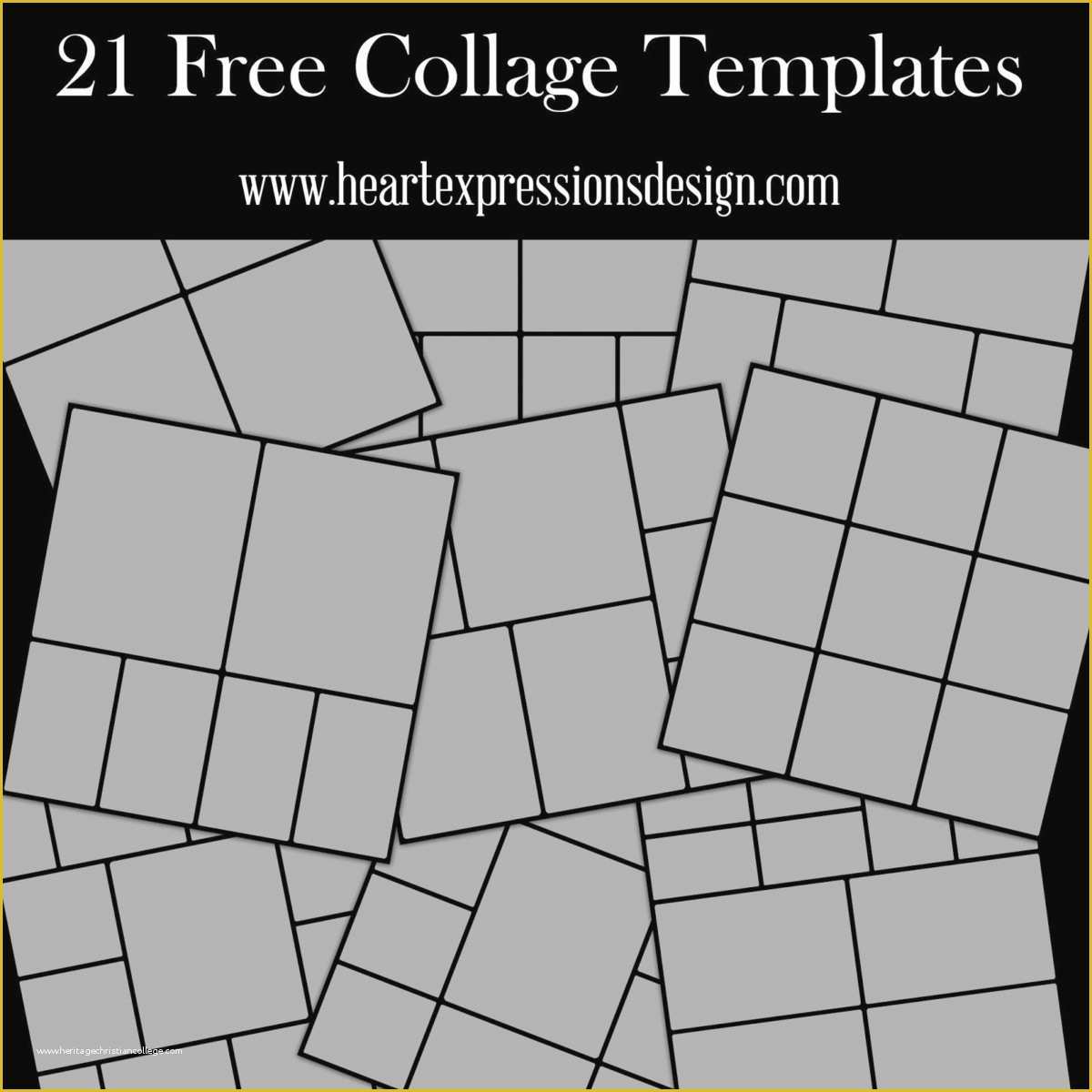 52 Photo Collage Templates Free Download Heritagechristiancollege