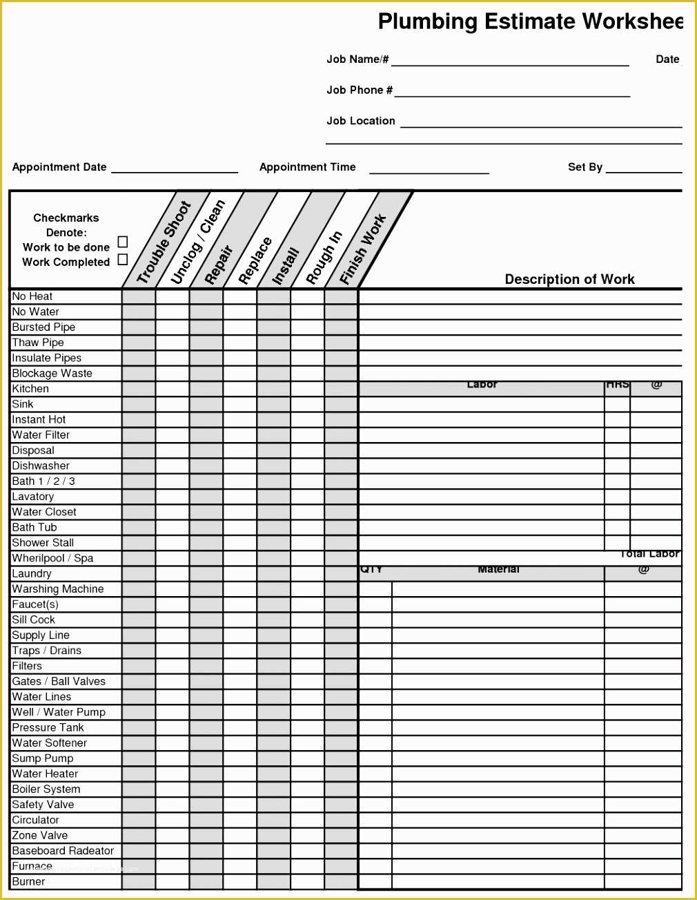 Plumbing Proposal Template Free Of 10 Plumbing Proposal Template Eoira