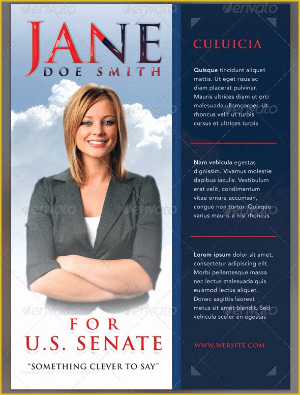 Political Campaign Templates Free Of 10 Best Of Campaign Brochure Template Political
