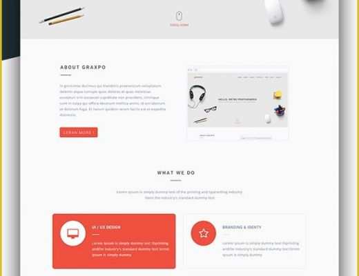 Portfolio Template Free Of 201 Amazing Free Psd Website Templates