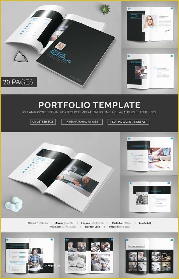 Portfolio Template Free Of 26 Portfolio Psd themes &amp; Templates