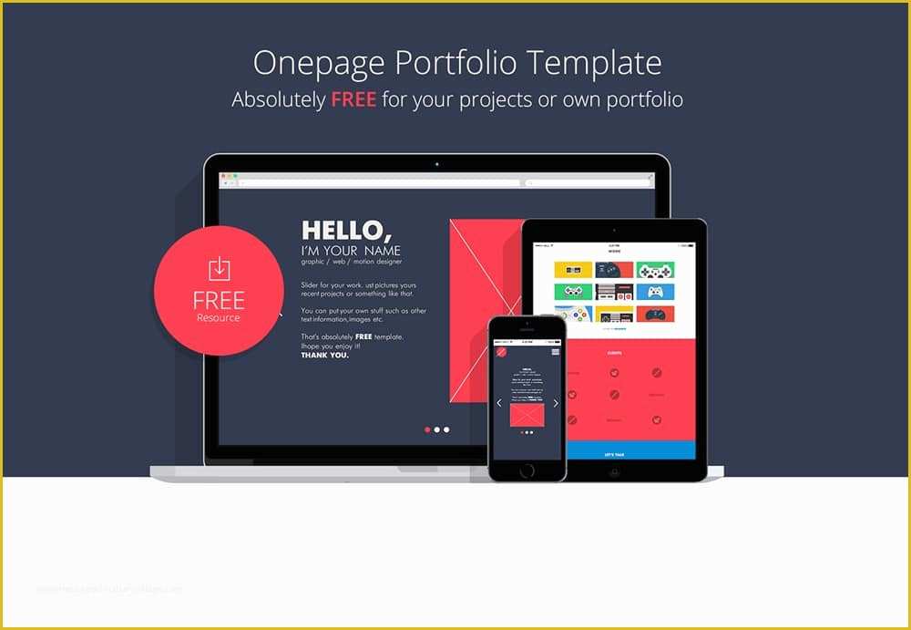 Portfolio Template Free Of Free Portfolio Website Templates Psd Css Author