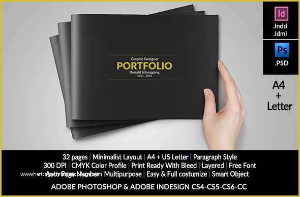 Portfolio Template Free Of Graphic Design Portfolio Template Brochure Templates On