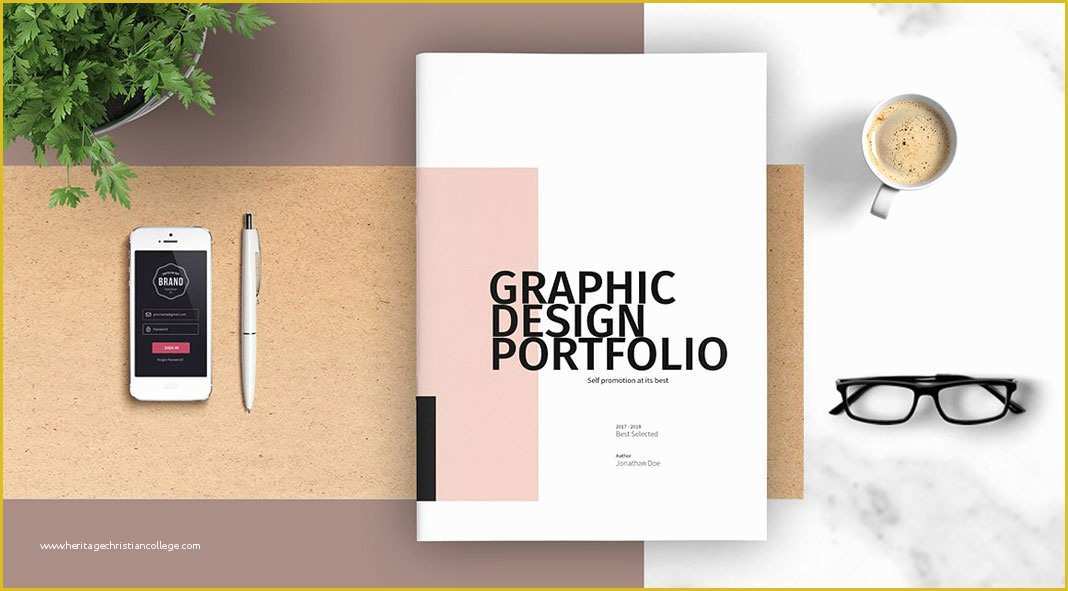 Portfolio Template Free Of Graphic Design Portfolio Template