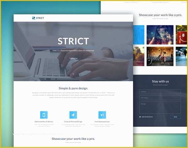 Portfolio Templates Psd Free Download Of 5 Free Website Templates In Shop Psd format