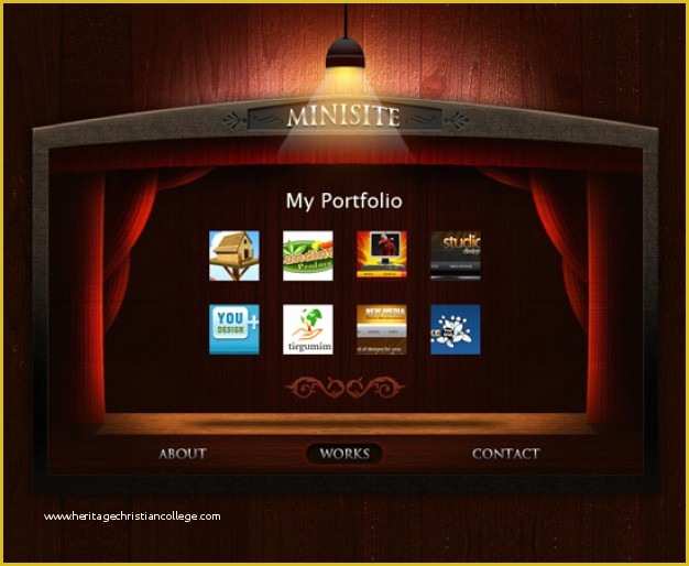 Portfolio Templates Psd Free Download Of Portfolio Template Psd File