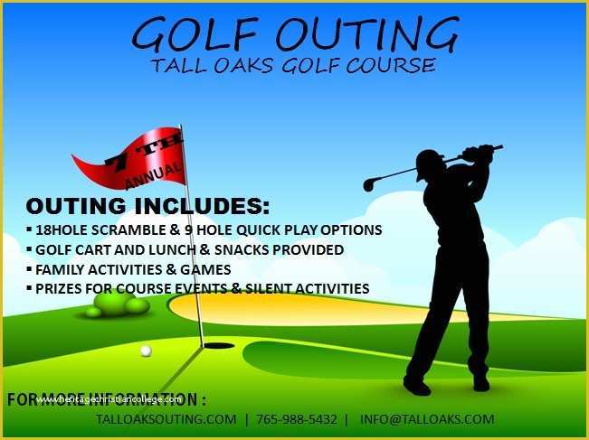 Powerpoint Flyer Templates Free Of 15 Free Golf tournament Flyer Templates Fundraiser