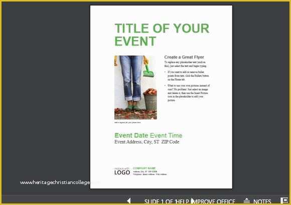 Powerpoint Flyer Templates Free Of event Presentation Templates for Powerpoint