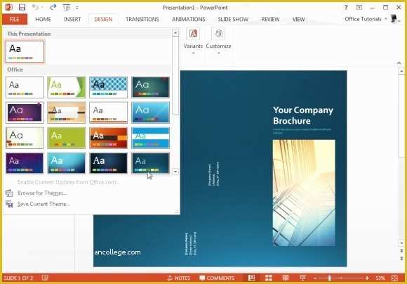 Powerpoint Flyer Templates Free Of Free Brochure Templates for Microsoft Powerpoint