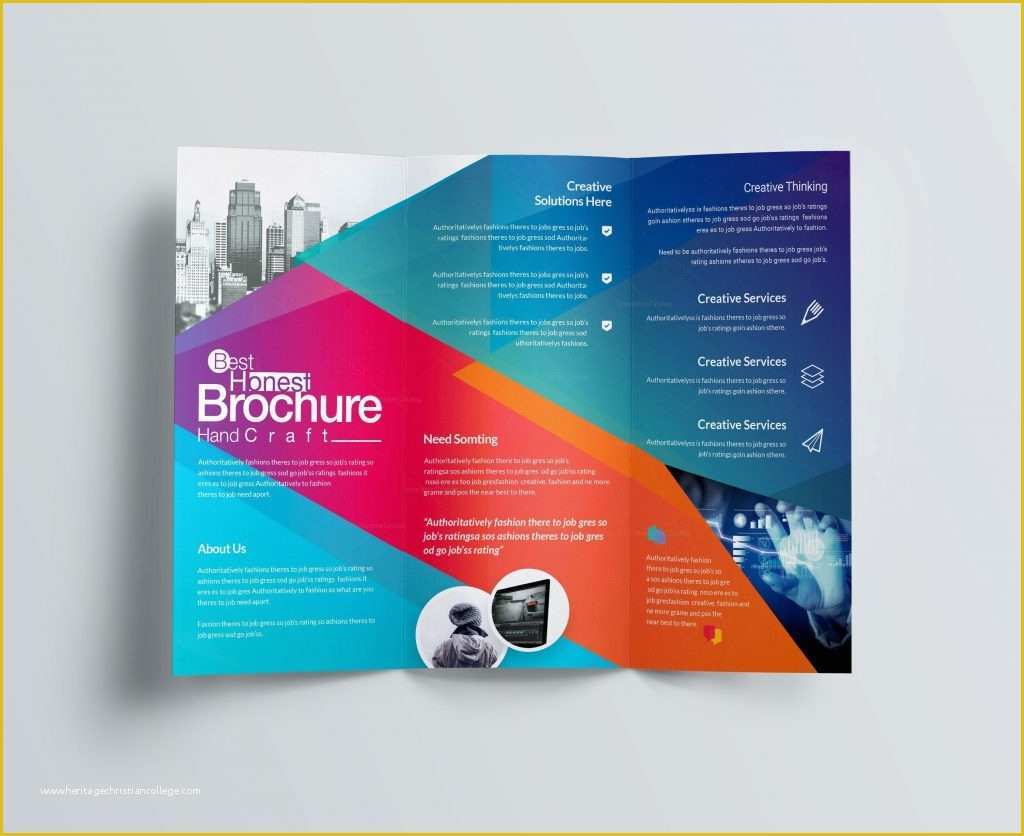 Powerpoint Flyer Templates Free Of Free Powerpoint Brochure Templates Lorgprintmakers