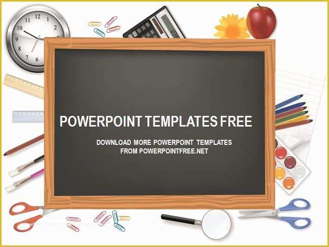 Powerpoint Templates Free Download 2016 Of Chalkboard Powerpoint Template Free Download