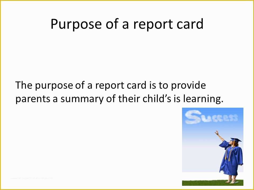 Powerschool Report Card Templates Free Of Report Card Improvements Grades Ppt