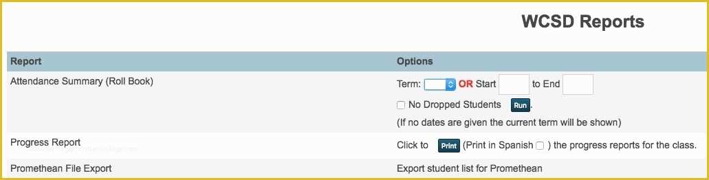 Powerschool Report Card Templates Free Of Report Works Powerschool Templates for Certificates