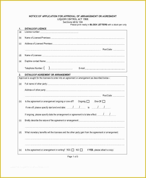 Profit Share Agreement Template Free Of 6 Business Partnership Agreement Samples Examples