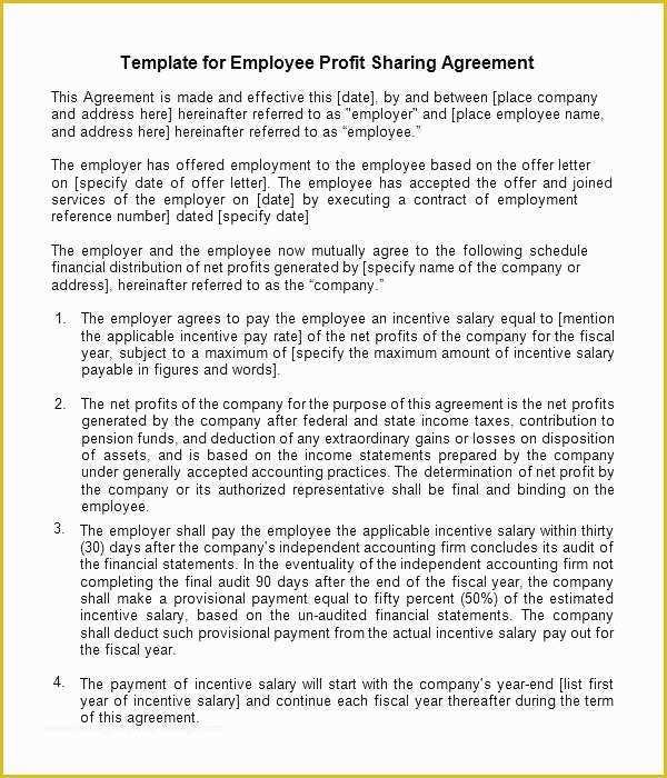 Profit Share Agreement Template Free Of Media Advisory Template Fresh Agreement 51 49