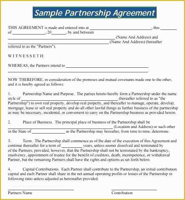 Profit Share Agreement Template Free Of Ownership A Profit Sharing Scheme Template