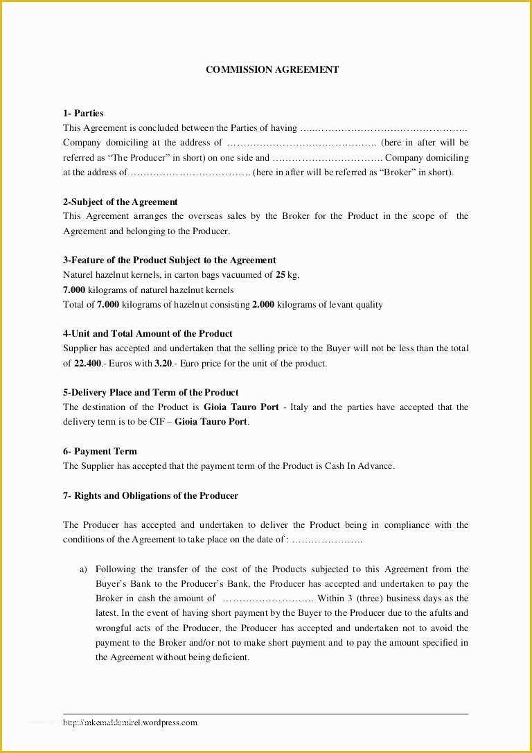 Profit Share Agreement Template Free Of Profit Sharing Agreement Template Ideasplataforma