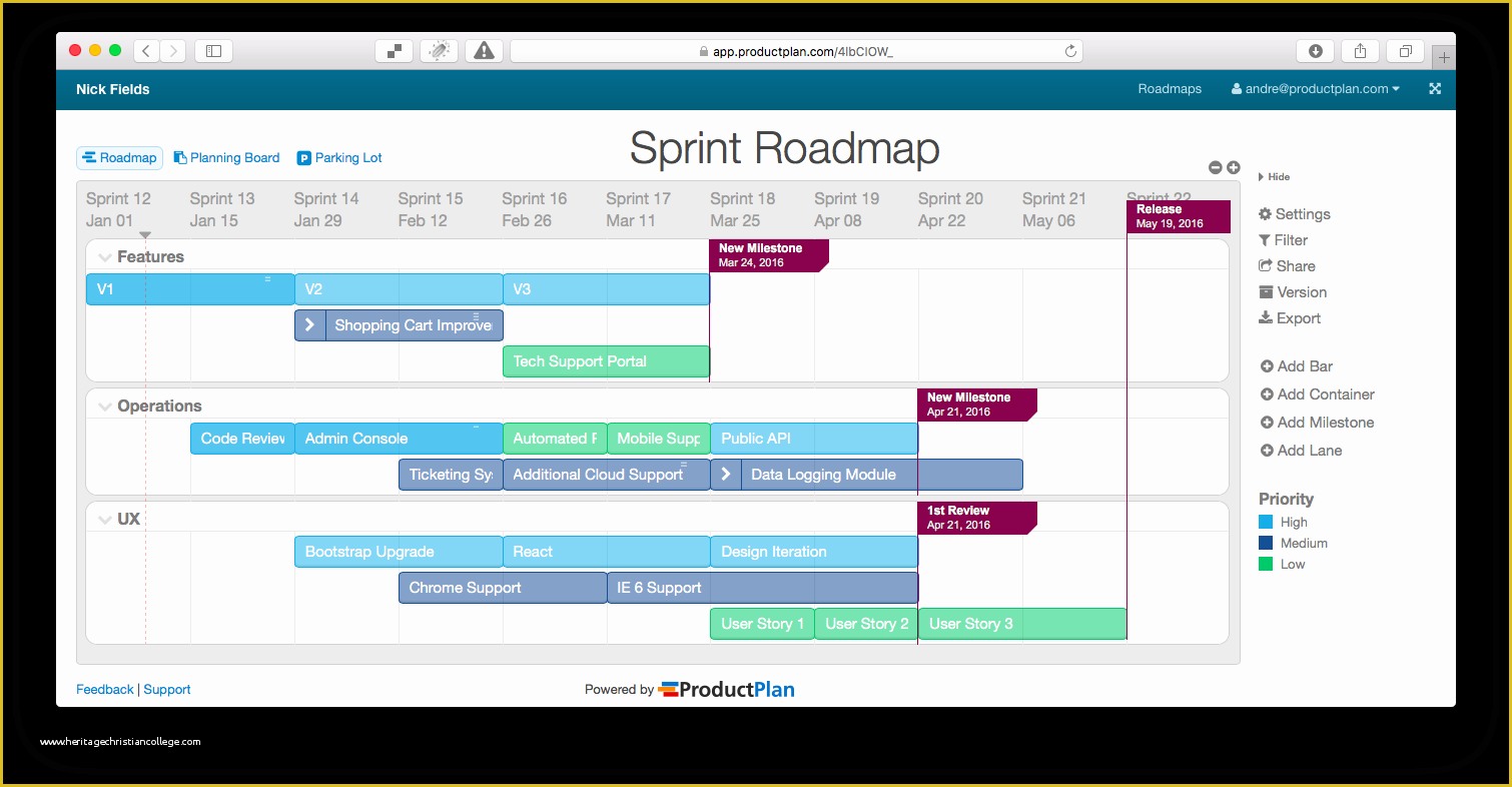 Project Management Roadmap Template Free Of Product Roadmaps – Product Design Guide