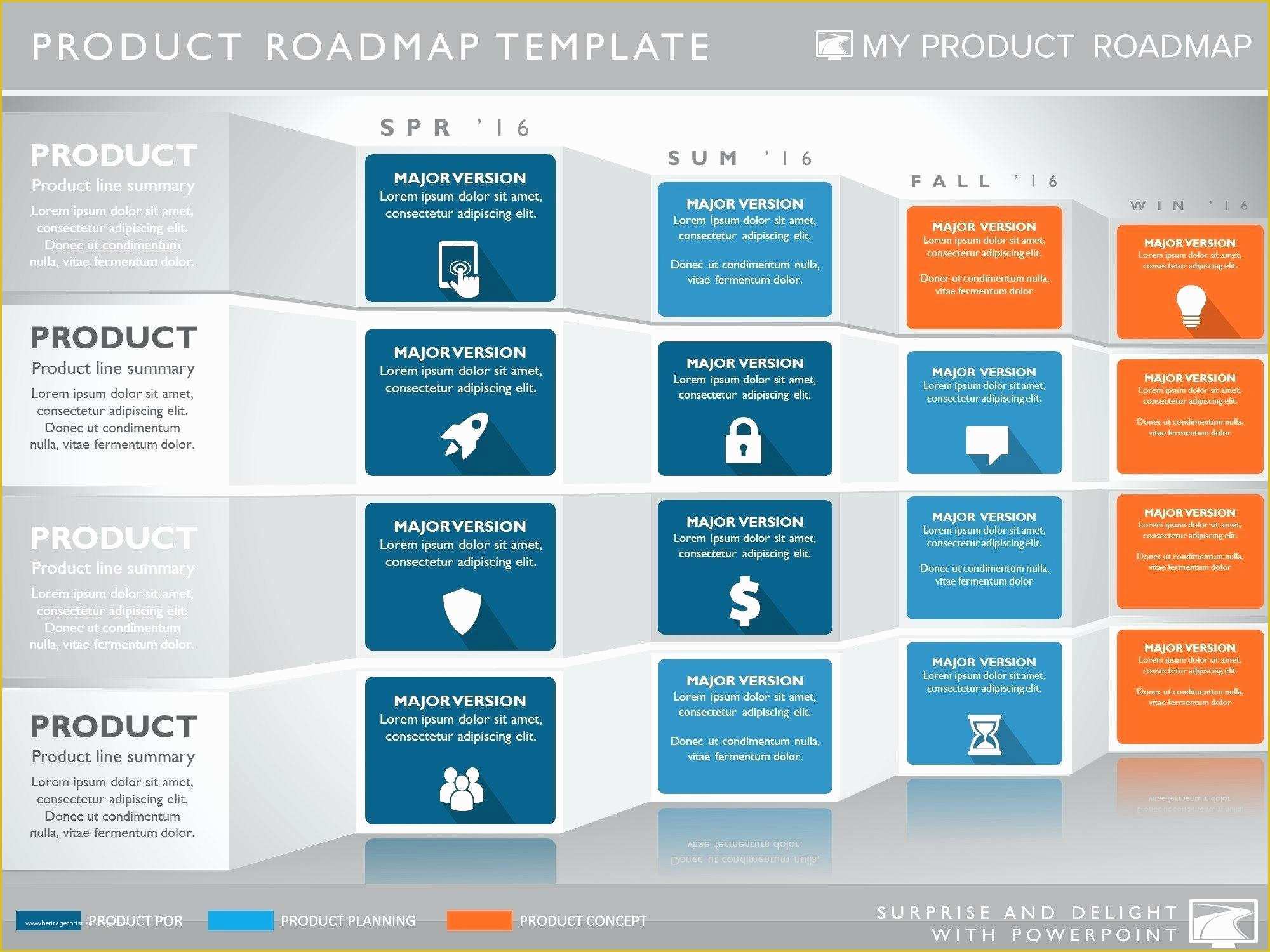Project Management Roadmap Template Free Of Template Product Roadmap Template Powerpoint