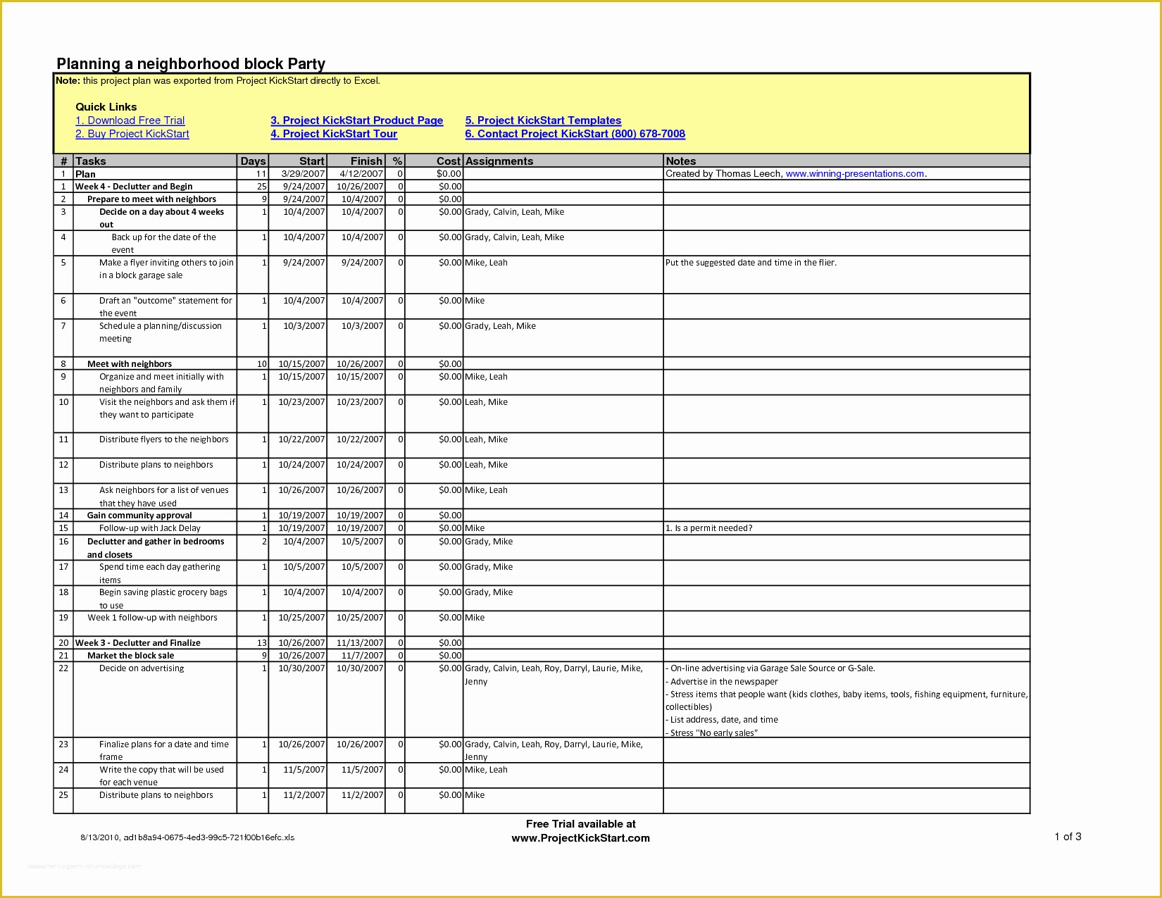 Project Management Spreadsheet Excel Template Free Of Free Project Management Templates Excel 2007 2 Free Excel