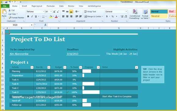 Project Tracker Excel Template Free Download Of Best Project Management Templates for Excel