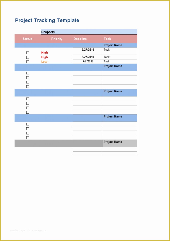 Project Tracker Excel Template Free Download Of Project Tracker Template In Excel Spreadsheet Best Free