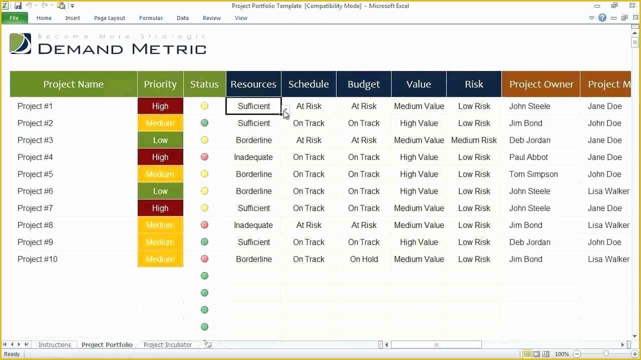 Project Tracker Excel Template Free Download Of Template Microsoft Fice Project Management Template