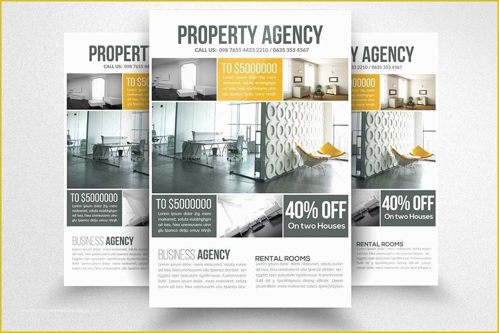 Property Brochure Template Free Of Real Estate Brochure Template Free Download
