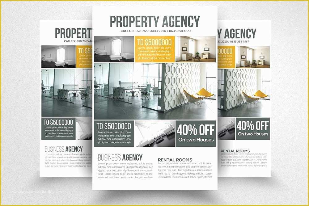 Property Brochure Template Free Of Real Estate Brochure Template Free Download