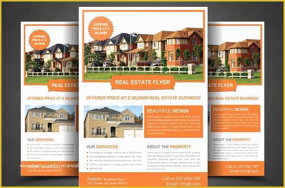 Property Brochure Template Free Of Real Estate Brochure Templates Free 10