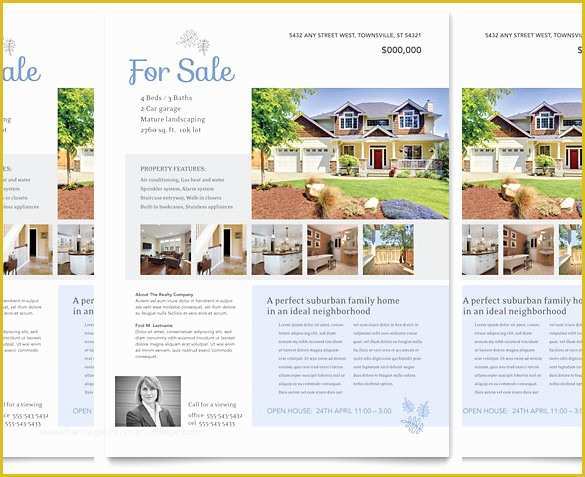 Property Brochure Template Free Of Real Estate Brochure Templates Template Design Ideas