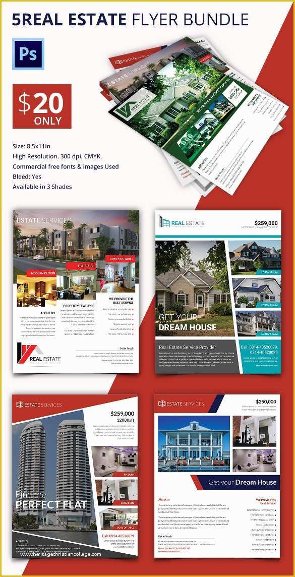 Property Brochure Template Free Of Real Estate Flyer Template 37 Free Psd Ai Vector Eps