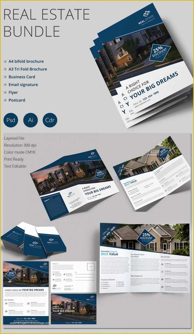 Property Brochure Template Free Of Real Estate Flyer Template 37 Free Psd Ai Vector Eps