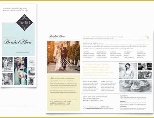 Publisher Tri Fold Brochure Templates Free Of Bridal Show Tri Fold Brochure Template Word &amp; Publisher