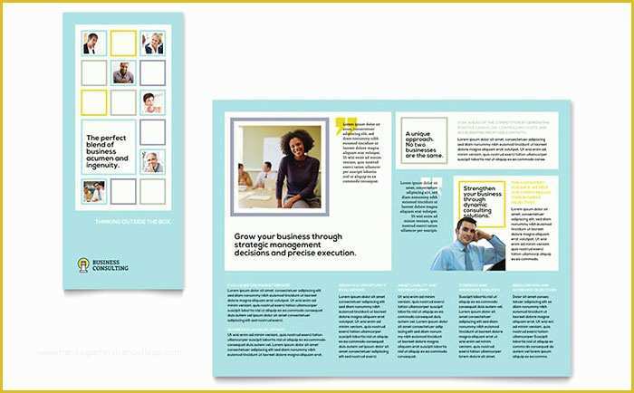 Publisher Tri Fold Brochure Templates Free Of Business Consultants Tri Fold Brochure Template Word
