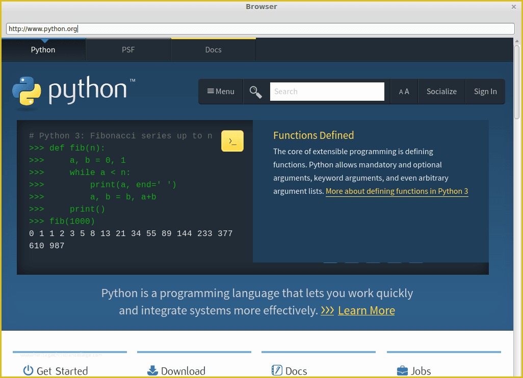 how to create a simple web page in python