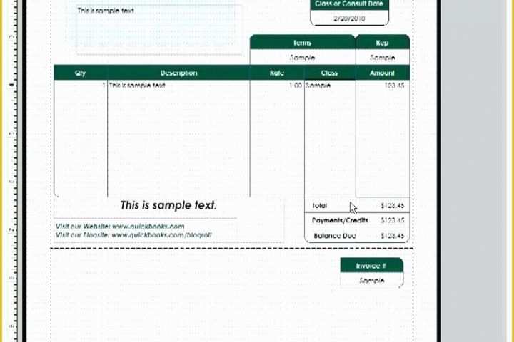Quickbooks Templates Download Free Of Invoice Template Quickbooks Free Understand the Background