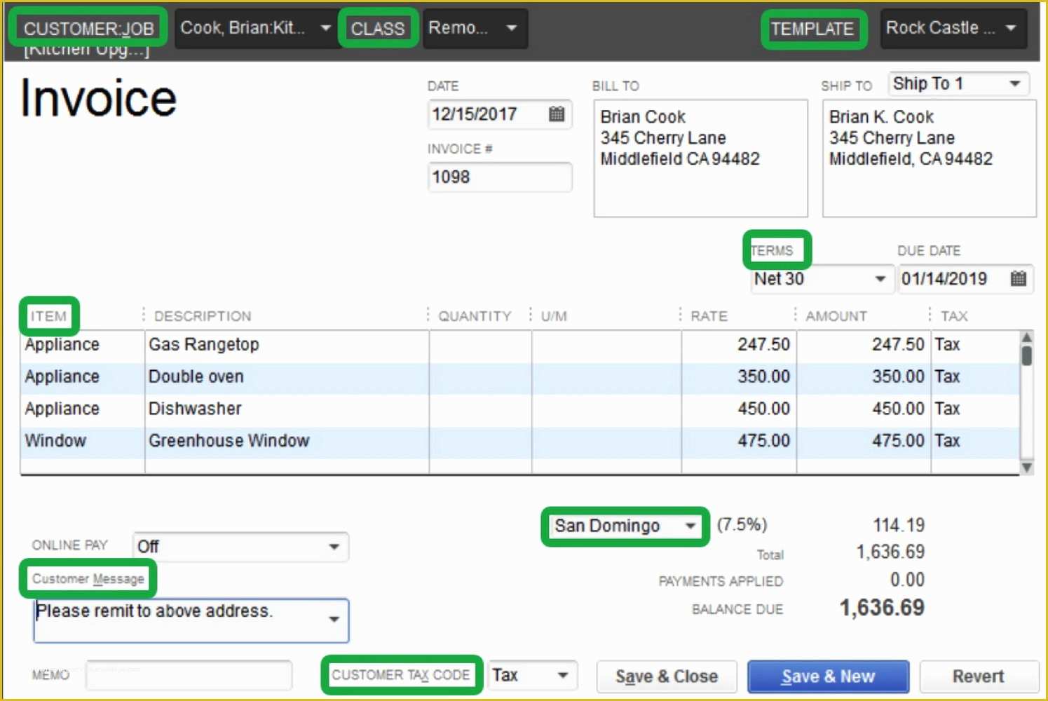 Quickbooks Templates Download Free Of Quickbooks Invoice Template for Word