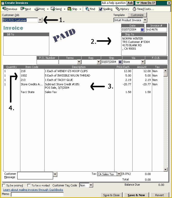 Quickbooks Templates Download Free Of Quickbooks Invoice Template