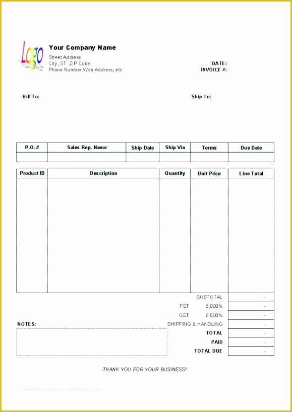 Quickbooks Templates Download Free Of Quickbooks Invoice Templates Free Download Free Download