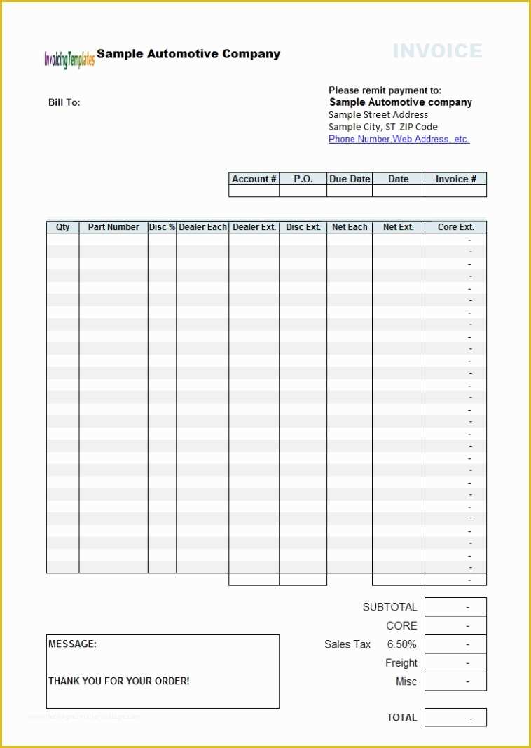 Quickbooks Templates Download Free Of Quickbooks Invoice Templates Free Invoice Template Ideas