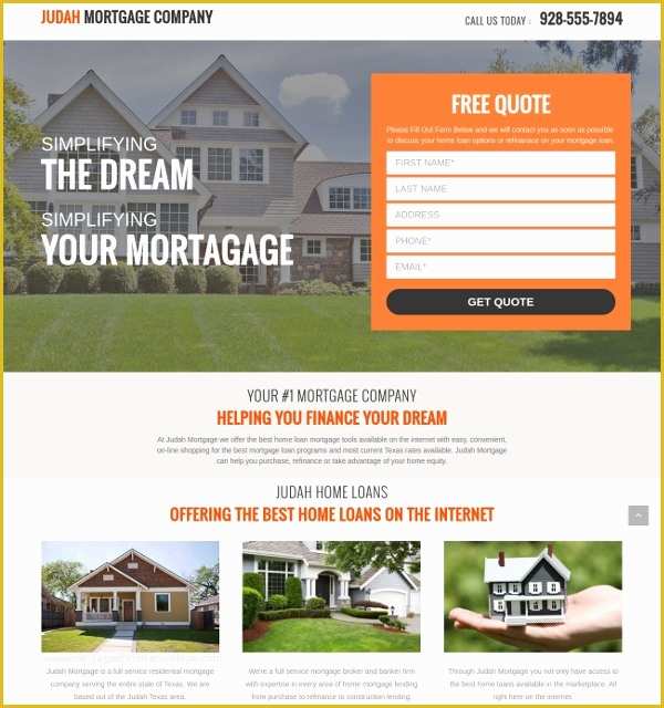 Real Estate Landing Page Template Free Download Of 11 Real Estate Landing Page themes &amp; Templates