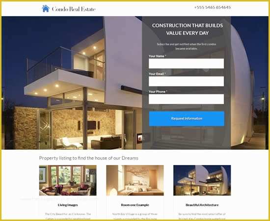 Real Estate Landing Page Template Free Download Of 21 Best Landing Page Unbounce Templates