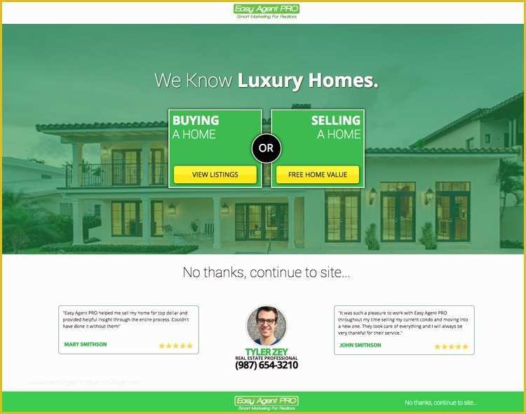 Real Estate Landing Page Template Free Download Of 5 Real Estate Templates for Building High Converting