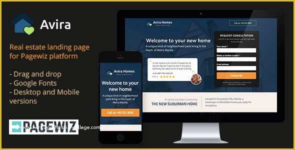 Real Estate Landing Page Template Free Download Of Avira Real Estate Pagewiz Landing Page by Xknothing