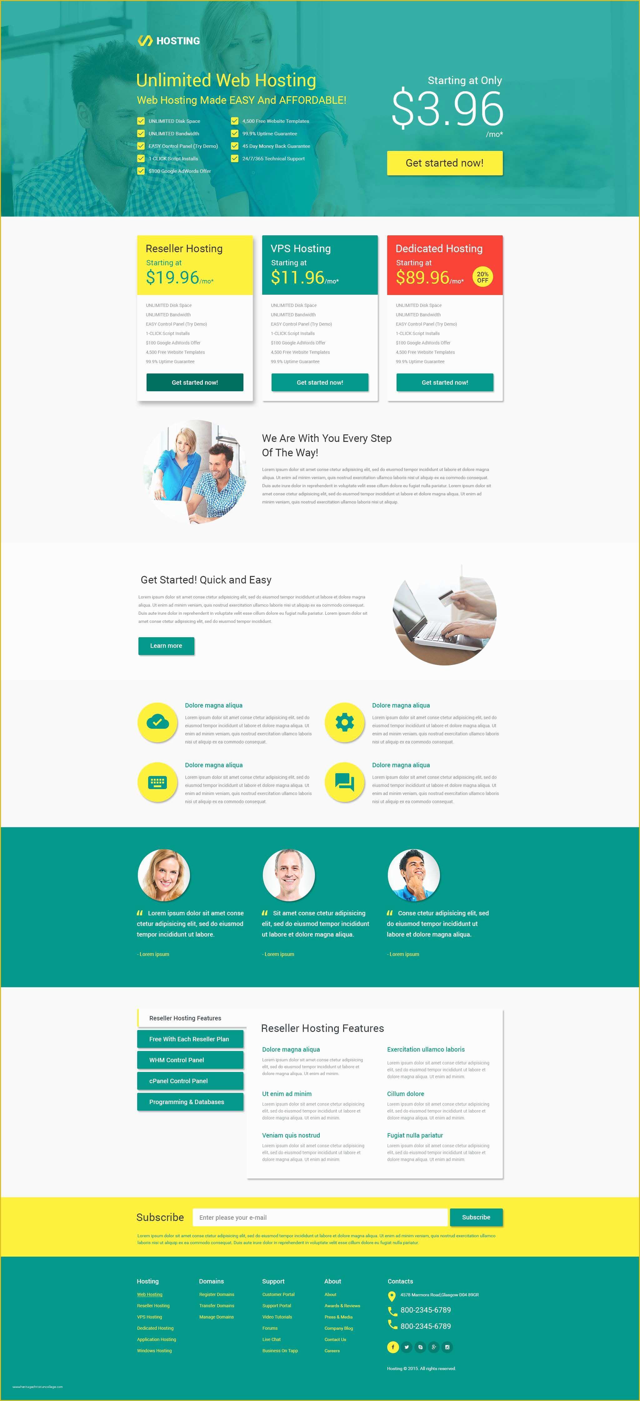 Real Estate Landing Page Template Free Download Of Hosting Responsive Landing Page Template