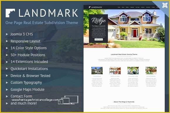 Real Estate Landing Page Template Free Download Of Joomla Real Estate Landing Page Joomla themes On