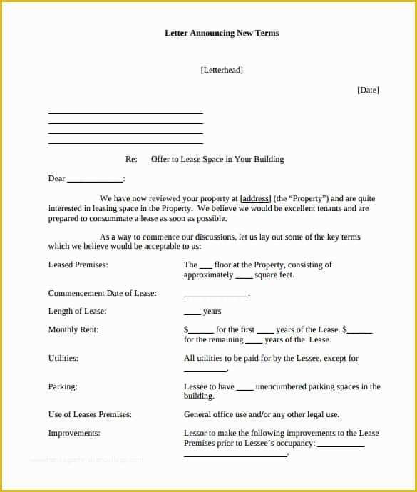 Real Estate Offer Letter Template Free Of 70 Fer Letter Templates Pdf Doc